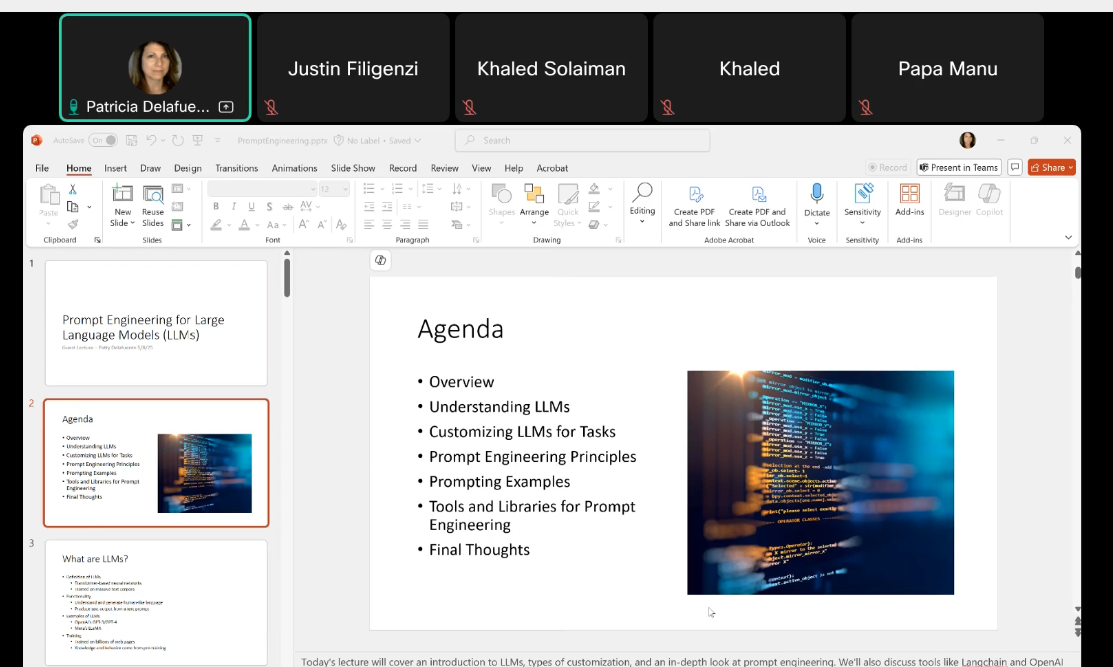 Guest Lecture Preview